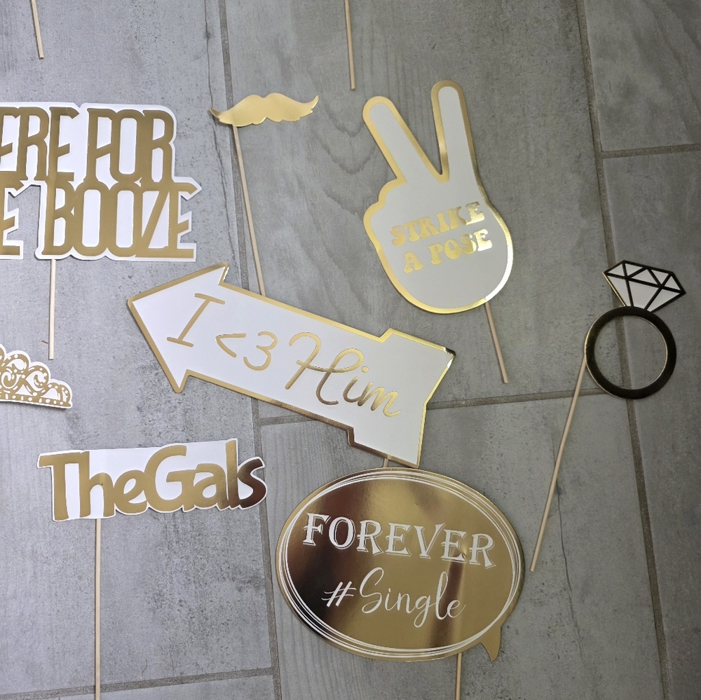Photobooth Wedding Props - Picture 6 of 8